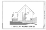 Important Midcentury Modern House - Samuel Wiener - 1937