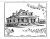 Bagatelle Plantation, 1842, Historic Architectural Plans