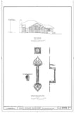 Tudor-Gothic style small house plans, Fairy tale cottage, 2 bedrooms