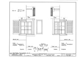 Architectural Home Plans, Prestwould Virginia Plantation Mansion w/ cottages