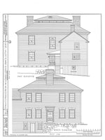 Federal style wood house, Traditional Colonial home plans