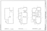 2-story "System Built" design by Frank Lloyd Wright - Prairie Style House Plan