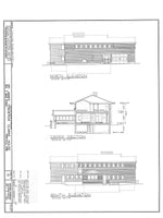 Prairie Style House Plans, Clarke Residence - 1916