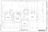 2 Story Prairie style home, Old English details, printed plans