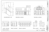 Prairie Style home by Walter Burley Griffin, 5 bedrooms, brick/wood house plans