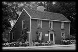 Saltbox Colonial House, architectural home plans, birthplace of a president