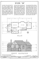 Tudor Revival Style House Plan