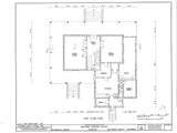 Tudor Revival Style architectural house Plan
