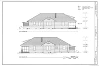 Southern Style Bungalow, historic home of a US president, 4 bedrooms, printed plans