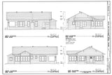 Historic American Homes architectural elevation drawing