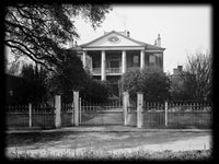 Rosalie, Natchez Southern Style Antebellum Mansion, architectural house plans