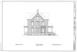 Victorian Foursquare house plans, traditional porches, bay window